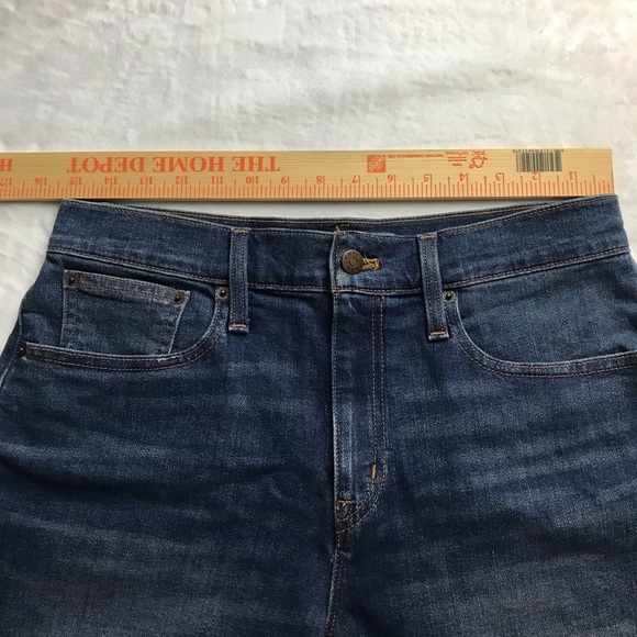 J Crew Jean Shorts Size 28 Denim Cuffed Re-Imagined NWT - Picture 8 of 11